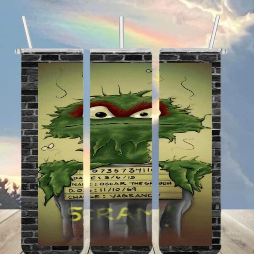 Grouch-o tumbler